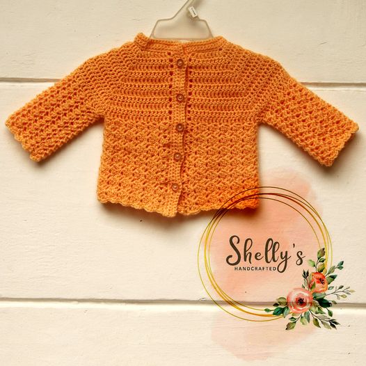 Crochet Baby Cardigan 