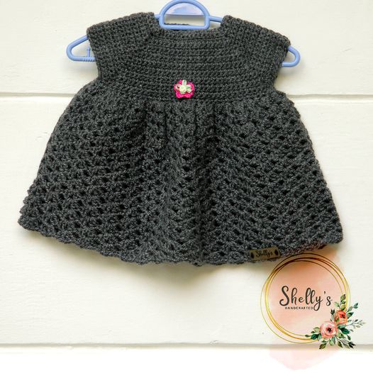 Crochet Baby Dress 