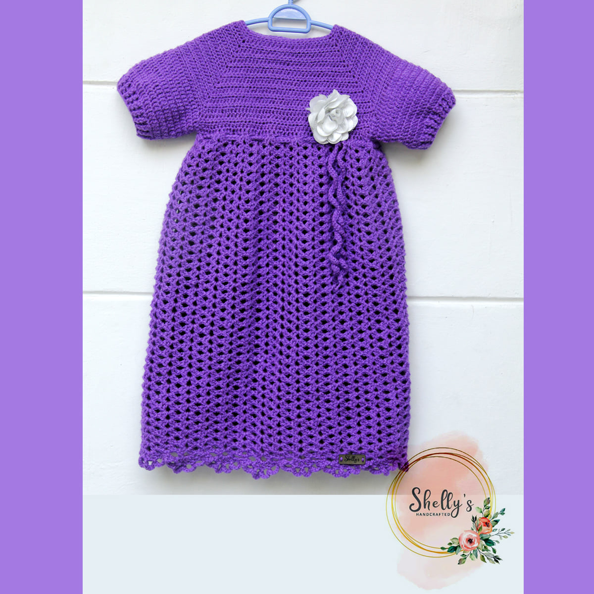 Purple fairy Dress and headband Set 