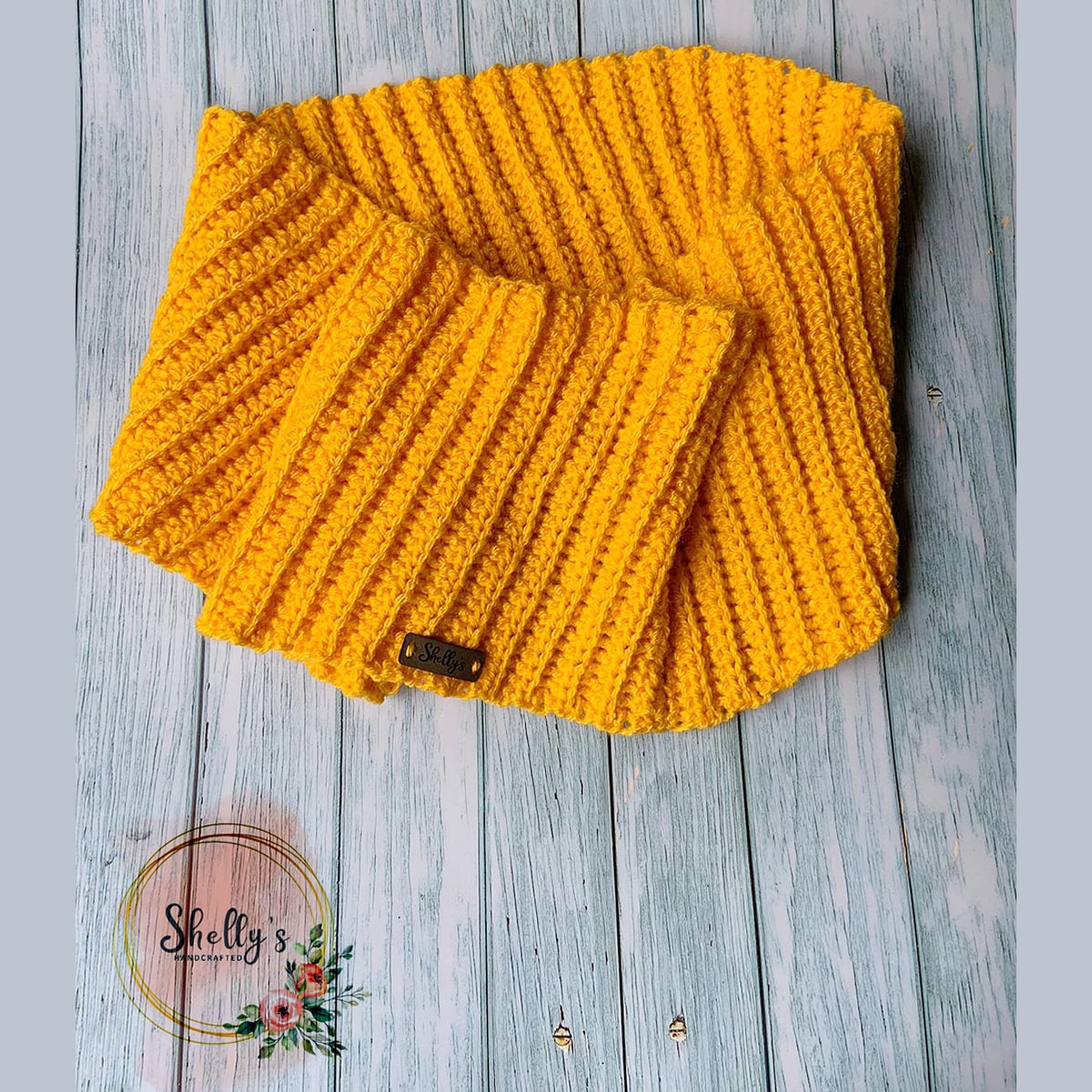 Infinity scarf- Sunshine Yellow 