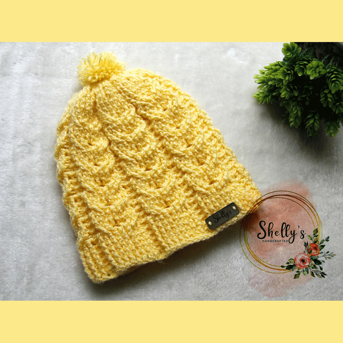 Cable Design Cap Yellow 